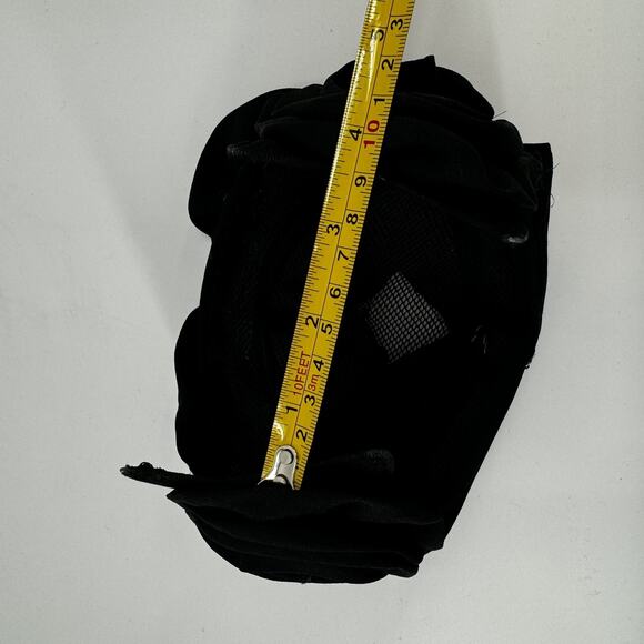 Black Fascinator Fabric Rosettes Over Mesh Form VTG Headwear main image 7